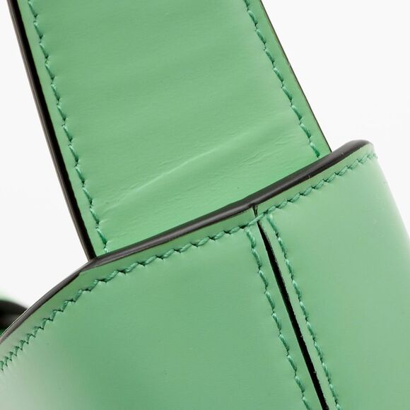 Ferragamo Leather Gancio Trifolio Small Shoulder Bag - Picture 10 of 10